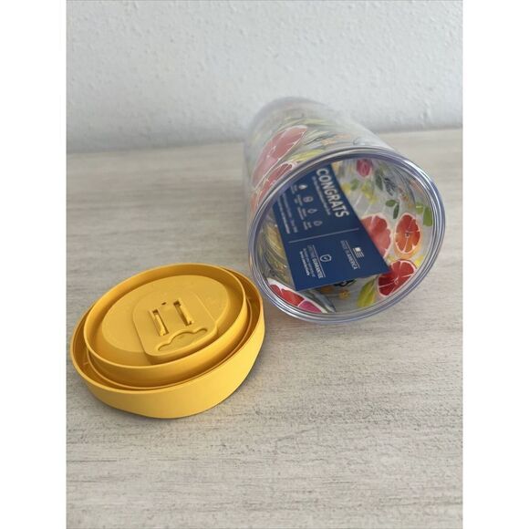 TERVIS Yao Cheng Citrus Insulated Tumbler with Wrap Lid 16oz NWT - Picture 6 of 6